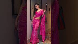 Mouni Roy Flaunts Top saree mouniroy bollywood fashion style fashionclothes78 [upl. by Ojela]