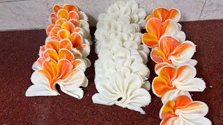 Chocolate flower design ​⁠cakewithwasim6704 trending cake art flowers [upl. by Ahsotan]