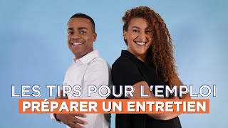 Préparer un entretien dembauche  Les Tips pour lEmploi [upl. by Inesita135]