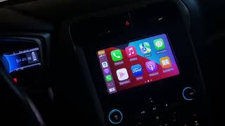 CarPlay e Android Auto na Ford Sync 2  Fusion Focus Ranger e Edge VISKOO Module [upl. by Anirroc935]