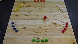 How to Make a Marble Game Board woodloggercom [upl. by Ytsirk]