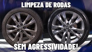 COMO LIMPAR RODAS DO CARRO DE FORMA SEGURA [upl. by Cardie]