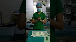 Sterile Gloving Nursing Technique Steps motivation hospital nurse success sl [upl. by Isma]