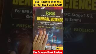 Science Book for Railway  Physics Wallah book review  Best Book for Competitive Exams [upl. by Odlo162]