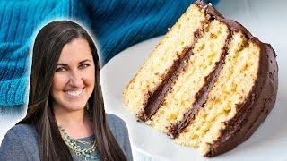 How to Make The Most Amazing Vanilla Cake  The Stay At Home Chef [upl. by Fallon]