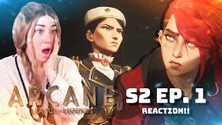 STARTING THE SEASON STRONG ARCANE Season 2 Episode 1 REACTION  Heavy Is the Crown [upl. by Nolahc]