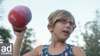 Play Catch With Her Longform  Fatherhood Involvement  Ad Council [upl. by Livia]