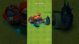 New Supercharge Scattershot vs PEKKA amp MECHA clashofclans scattershot shorts coc [upl. by Etteve]