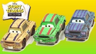 Story Tellers Cousin Jud Cletus and Buford Disney Pixar Cars Toons Toys Collection DieCast [upl. by Jack406]