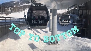 Hafjell Best slope ever Bottom top down 2018 [upl. by Tearle]