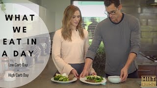 What I Eat in a Day  High Carb Day and Low Carb Day Vol 1 [upl. by Carita]