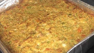 The Best CORNBREAD DRESSING For the Holidays  Thanksgiving Recipes [upl. by Goddord1]