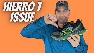 New Balance Hierro V7 Shoe Issue [upl. by Inavoj]