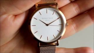 Rosefield Mercer Watch Unboxing  Rose Gold Version [upl. by Stover]