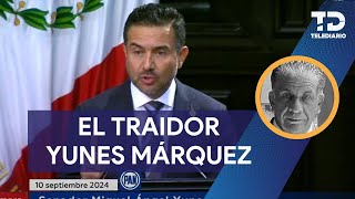 El traidor Miguel Ángel Yunes Márquez en la reforma judicial [upl. by Noiztneb]