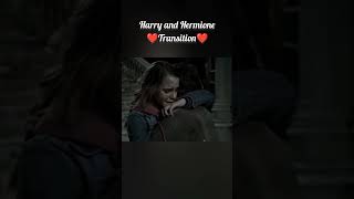 ❤️Harry amp Hermione Transition❤️harrypotteredit shorts [upl. by Eniamsaj]