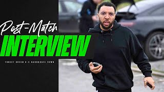 PostMatch Interview  Deeney disappointed with home defeat  Forest Green Rovers 02 Harrogate Town [upl. by Ladin]