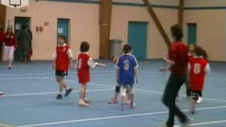 Hand Ball Match de poule Filles  10 ans tournoi SizunPloudiry contre Taulé [upl. by Weitzman107]