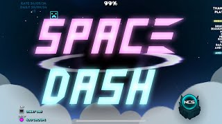 Space Dash 100 geometry dash Level By Bluepper [upl. by Noruq]