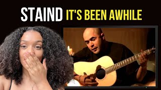 Staind  Its Been Awhile Official Video Reaction  Rere Reacts [upl. by Bale]