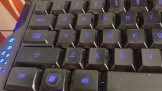 Como mudar a cor do LED do teclado [upl. by Nunes276]