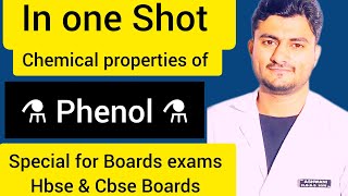 Chemical properties of Phenol organicchemistry In one Shot Chemical reactions of phenol boards 1k [upl. by Servais]