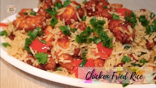 Chicken Fried Rice Recipe in Tamil  How to make Chicken Fried Rice in Tamil [upl. by Gaston]