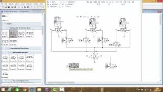 pneumatique 1 er exemple des circuits commander par groupe [upl. by Winterbottom]