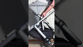 How to Remove the Seat on an Uppababy Vista V2 [upl. by Ettevy]