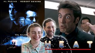 Heat 1995 MOVIE REACTION  First time watching [upl. by Ariaek]