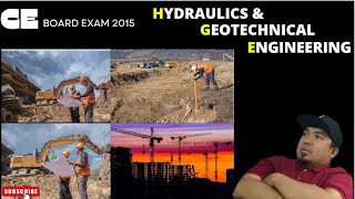 CE Board HGE PROBLEM  1 Hydraulics and Geotechnical Engineering PAST BAORD NOV 2015 [upl. by Humfrey]