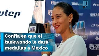 Iridia Salazar confía en que el taekwondo le dará medallas a México en París 2024 [upl. by Iroj807]