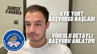 KYK Yurt Başvurusu Nasıl Yapılır  E  Devlet Yurt Başvurusu [upl. by Harbot]