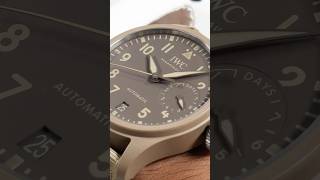 Unboxing the Big Pilots Watch Top Gun Edition quotMojave Desertquot 📸 IW506003 LuxuryWatches Unboxing [upl. by Ashla602]