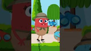 Were Going on a Square Hunt with The Kiboomers  Shapes Songs for Preschoolers shorts [upl. by Allan243]