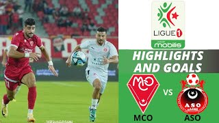 MC Oran vs ASO Chlef 00  Highlights and Goals  Ligue 1 Mobilis  Ligue 1 Algérie [upl. by Timmie]