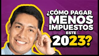 Suspensión de 4ta categoría  Paga menos impuestos este 2023 💰 [upl. by Mathias]