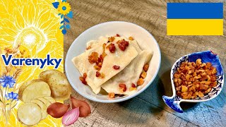 Traditional Ukrainian Potato Dumplings From Scratch to Plate [upl. by Pompei]