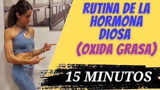 Rutina DE LA HORMONA DIOSA TRANSFORMA LA GRASA BLANCA 15Minutos [upl. by Celestine]