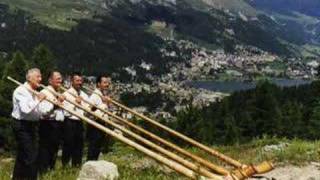 Alphorn cor des Alpes Swiss Alphorn [upl. by Rocher]