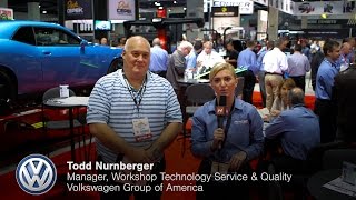 Why Todd Nurnberger of Volkswagen Group of America Chooses Hunter at SEMA 2015 [upl. by Naida]