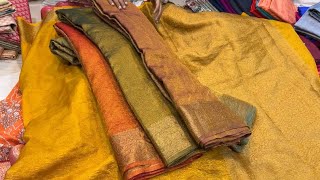 ✅ Sale Day Kadhiya Banarasi Pure Silk Saree at Offer Price Market Guru [upl. by Sinegra]