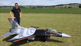 Maidenflight Jetlegend  Final Modellbau F 16 15 [upl. by Dwane]