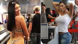 15 CRAZIEST AIRPORT ENCOUNTERS [upl. by Adnohsat]