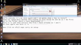 How to Install Need For Speed Most Wanted 2012 Skidrow [upl. by Ahseya]
