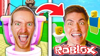 We Tried the BEST Skibidi ROBLOX Games [upl. by Assilim]