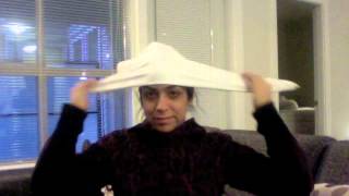 How to tie a ramal on your head for Sikh Wedding [upl. by Coucher55]