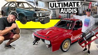 RING LEADERS Ken Block amp Scotto hunt for the RARE Audi Sport Quattro TURBO MONSTER in Germany [upl. by Hibbitts]