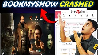 OMG😱  Prabhas Kalki Crashed Bookmyshow  Kalki 2898 AD day 4 box office collection [upl. by Aimal]