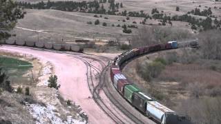 BNSF Freight Train at Wendover WY 0 [upl. by Tyrrell]